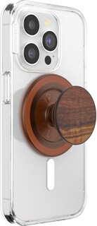 Foto 1 | Soporte Para Teléfono Popsockets Redondo, Compatible Con Magsafe, Madera De Olivo - Venta Internacional.