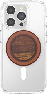 Foto 4 | Soporte Para Teléfono Popsockets Redondo, Compatible Con Magsafe, Madera De Olivo - Venta Internacional.