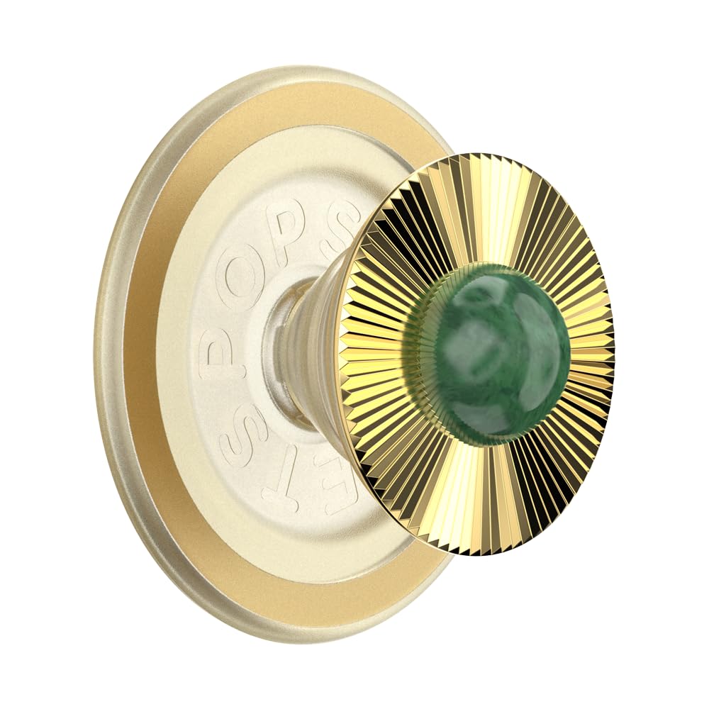 Foto 6 pulgar | Broche Con Forma De Gema Popsockets Para Teléfono, Jade, Compatible Con Magsafe - Venta Internacional.