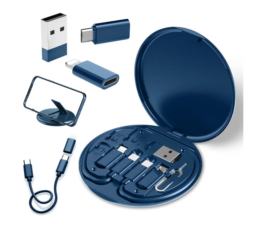 Daptador Xtellar Otg Usb Tipo C A Usb 3.0 5gbps 6 Piezas Negro