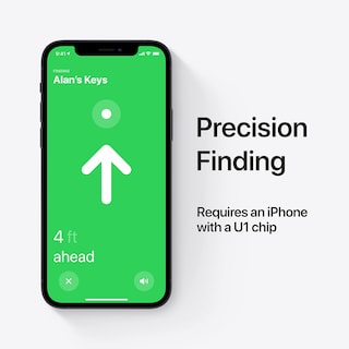 Foto 5 | Tracker Airtag para Apple con Tecnología de Banda Ultra Ancha 4 Piezas- Venta Internacional