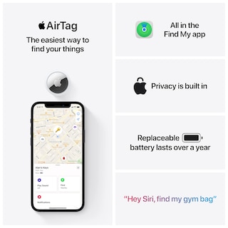Foto 6 | Tracker Airtag para Apple con Tecnología de Banda Ultra Ancha 4 Piezas- Venta Internacional