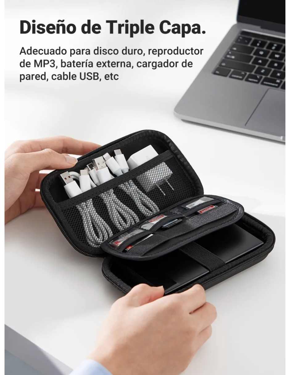 Foto 5 pulgar | Estuche Organizador Para Disco Duro Ugreen Y Accesorios Electrónicos