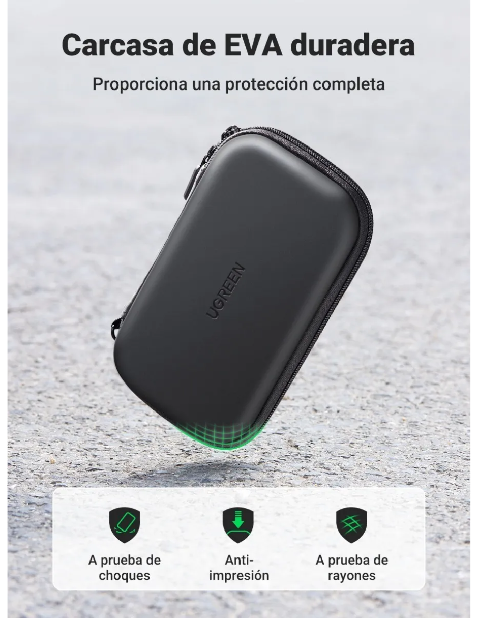 Foto 6 pulgar | Estuche Organizador Para Disco Duro Ugreen Y Accesorios Electrónicos