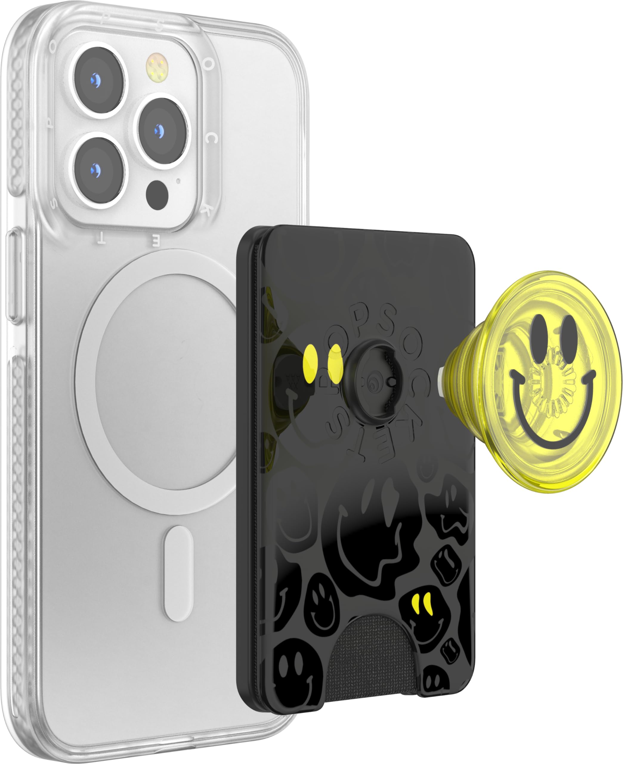 Foto 5 pulgar | Funda Para Teléfono Popsockets All Smiles Con Agarre Expandible Magsafe - Venta Internacional.