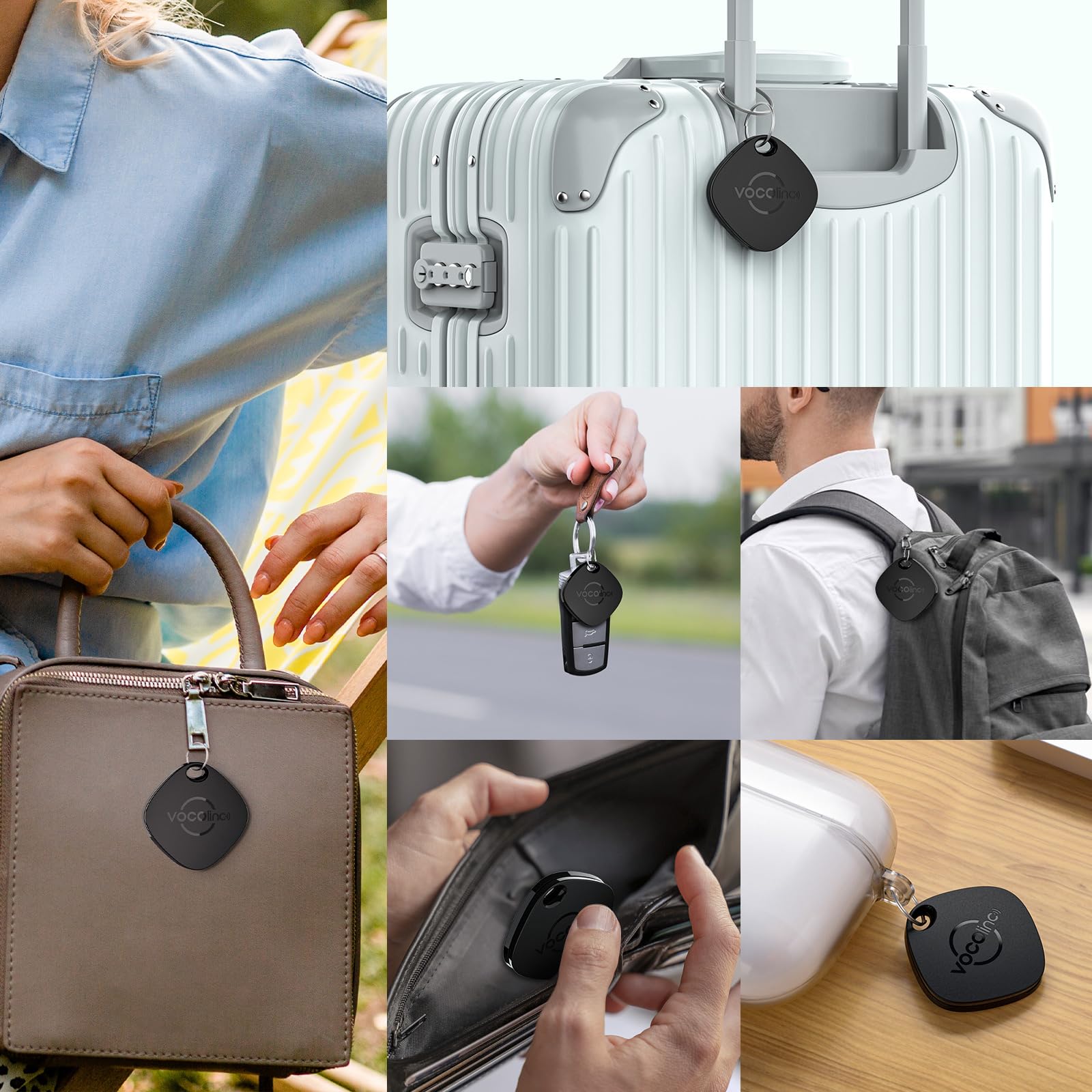 Foto 5 pulgar | Etiqueta Rastreadora De Equipaje Key Finder Vocolinc Con Find My Ios - Venta Internacional.