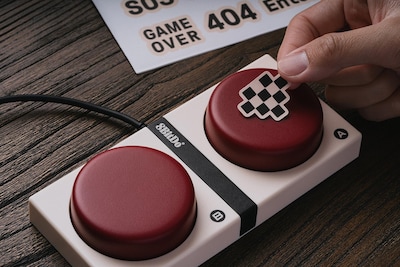 Foto 3 | Teclado Retromecánico De 8 Bits Bluetooth 2 4 G/usb-c Fami