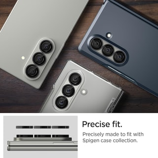 Foto 6 | Protector De Pantalla Para Lente De Cámara Spigen Glastr Ez Fit Galaxy Z Fold 7 - Venta Internacional.
