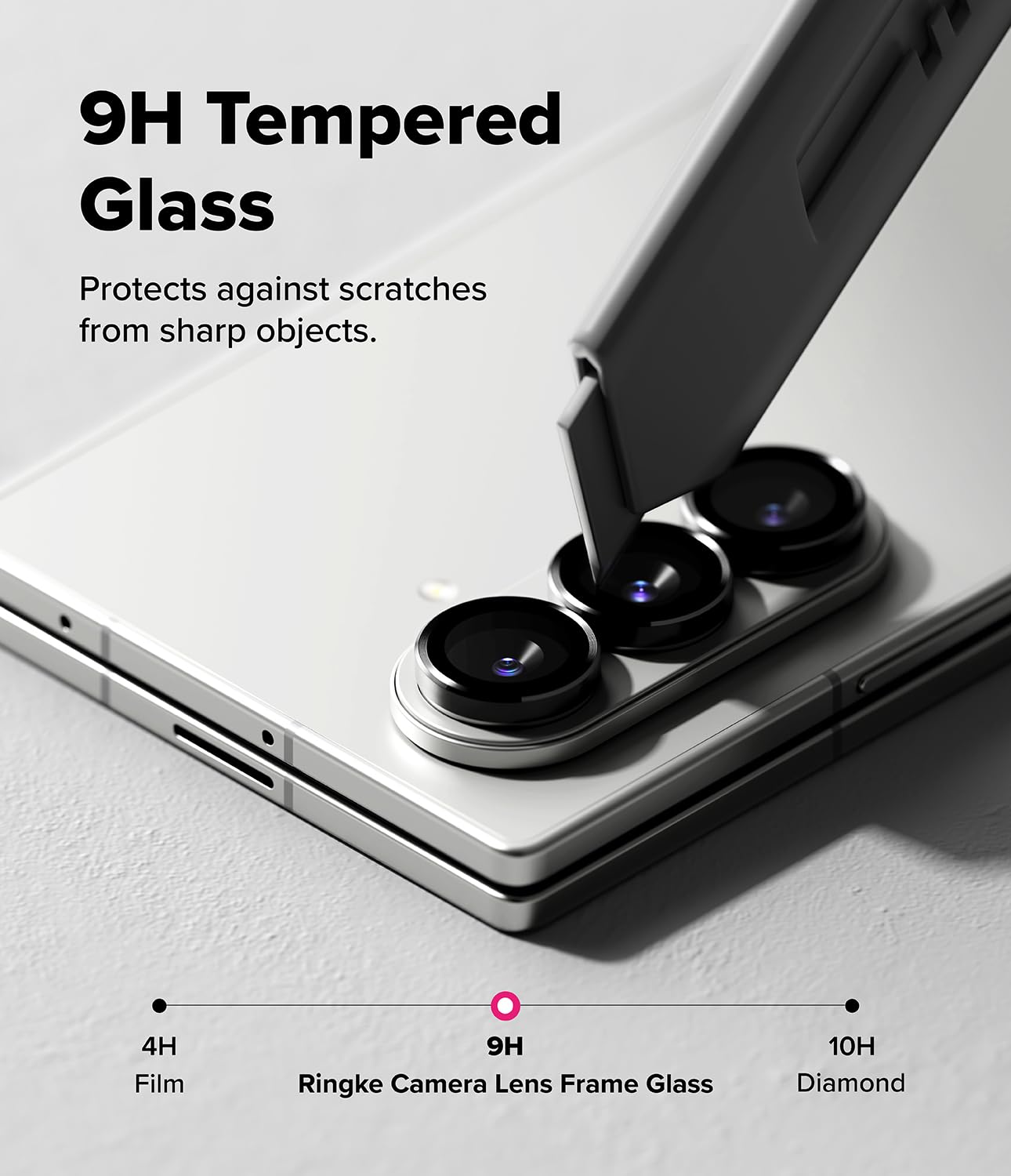 Foto 6 pulgar | Protector De Vidrio Para Marco De Lente De Cámara Ringke Para Samsung Galaxy Z Fold 7  Paquete De 2 - Venta Internaci