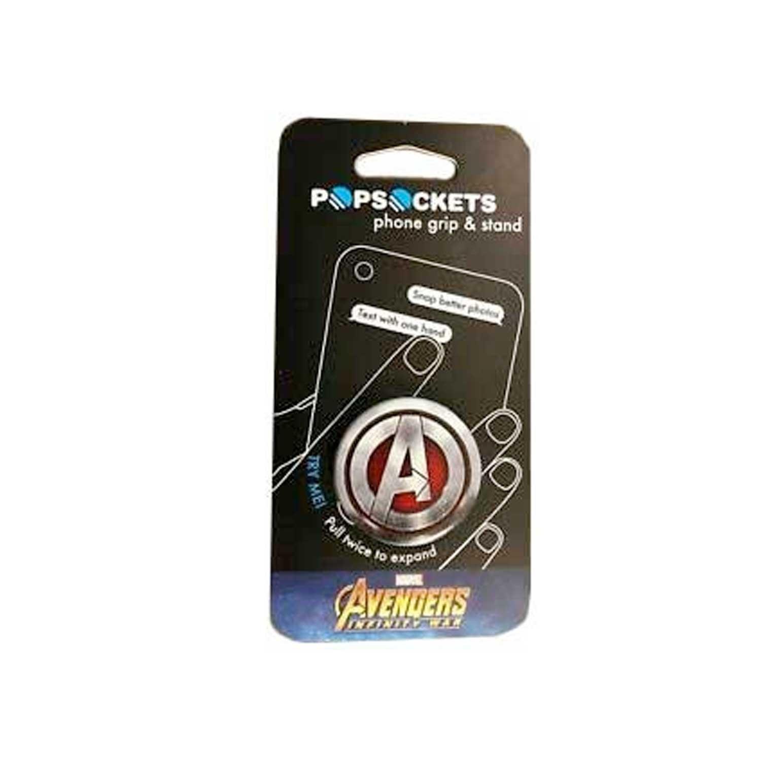 Foto 3 | Soporte Popsockets color Rojo Base Universal Avengers