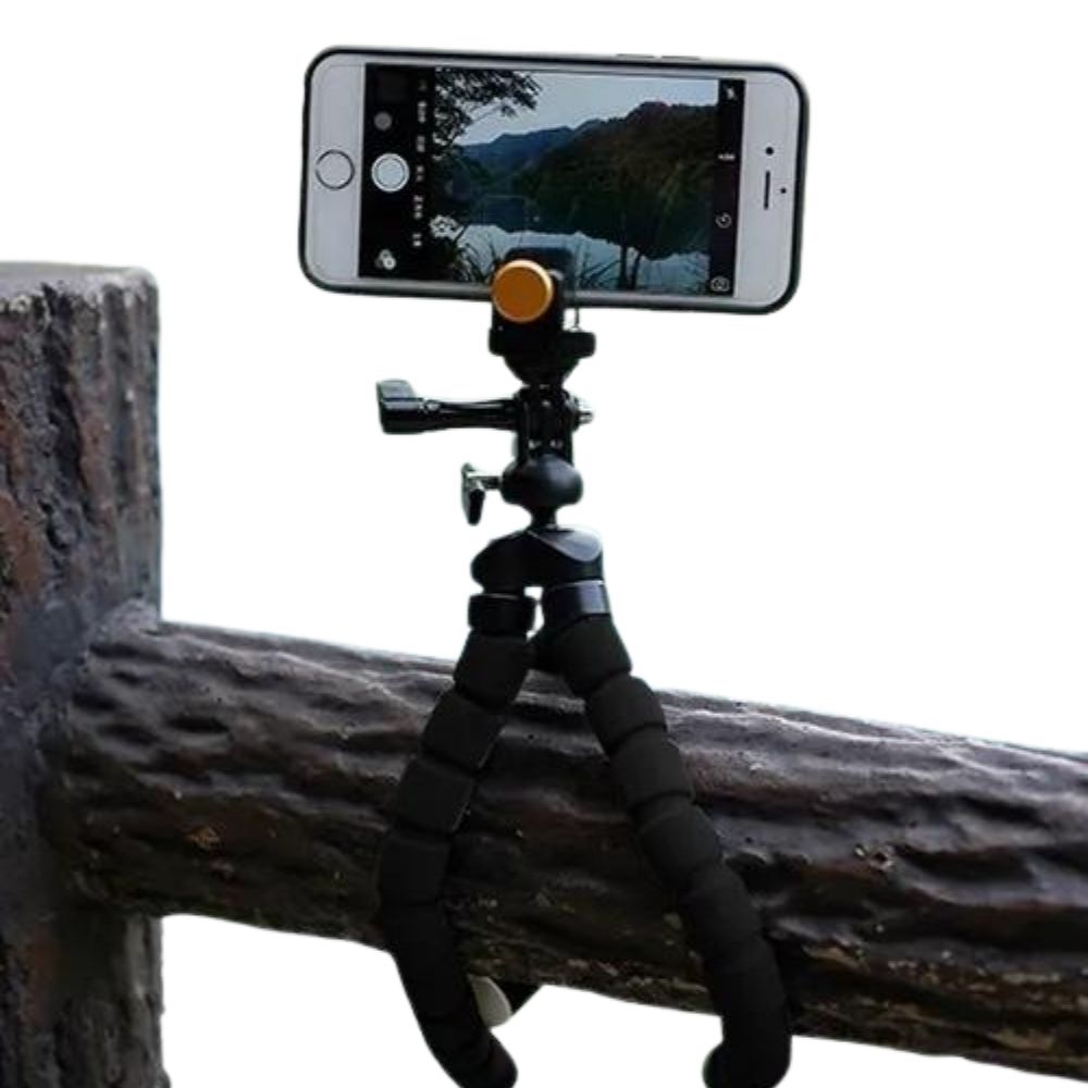 Foto 4 pulgar | Tripié Flexible para Smartphone Gadgets and Fun color Negro