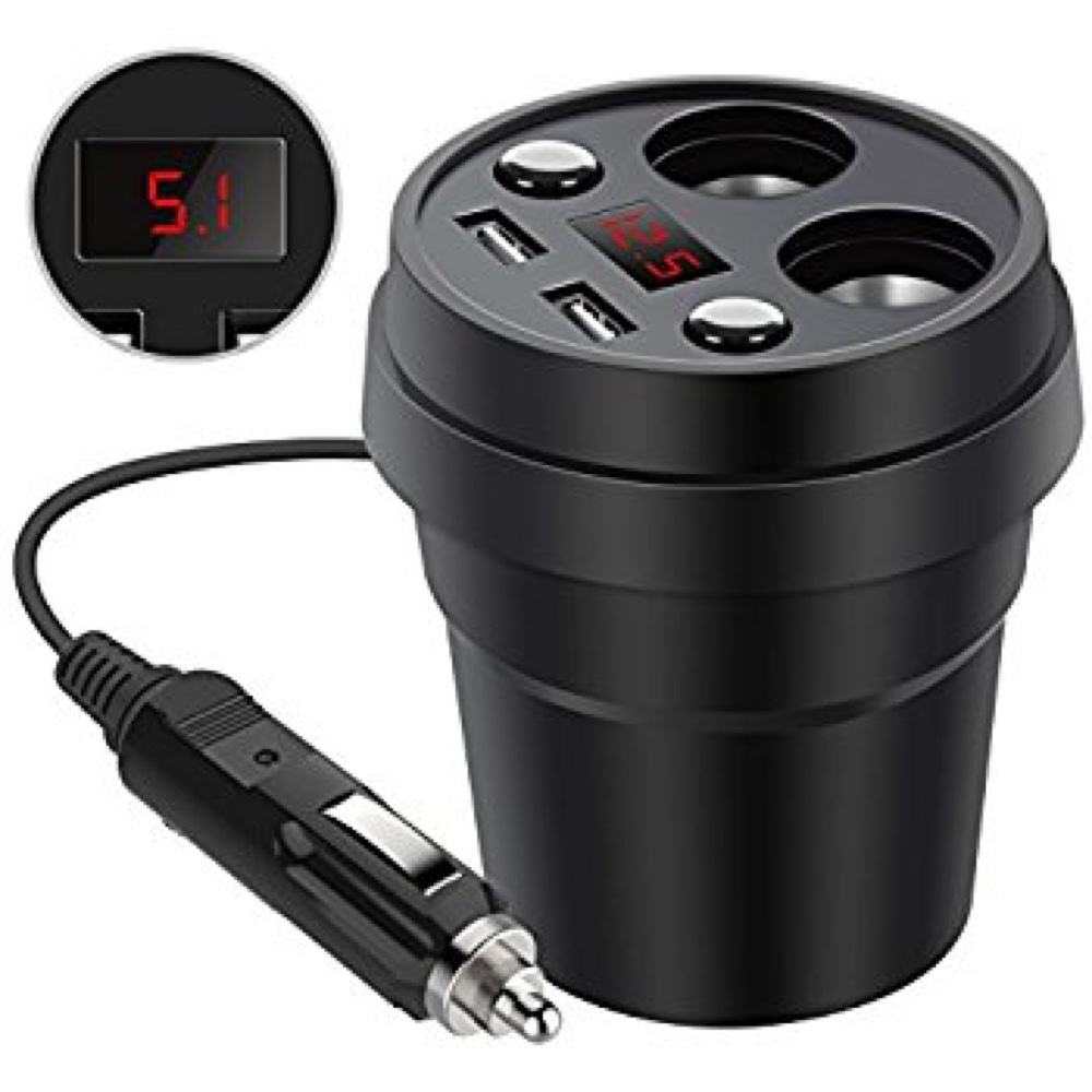Vaso Cargador para Celular Genérico color Negro