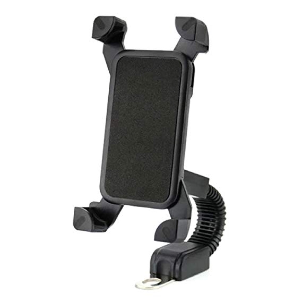 Foto 2 pulgar | Soporte Para Teléfono Celular De Motocicleta Negro