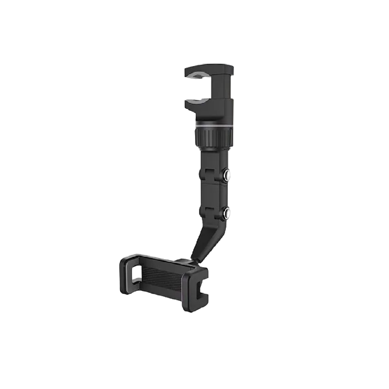 Foto 2 pulgar | Soporte Malubero para Teléfono con Espejo Retrovisor de 360° color Negro