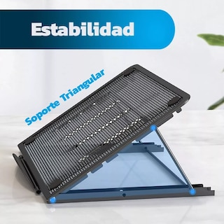 Foto 2 | Base para Laptop BLUELANDER color Negro Ajustable