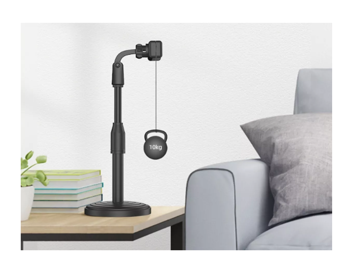 Foto 6 pulgar | Soporte Ajustable para Tableta y Celular Belug color Negro