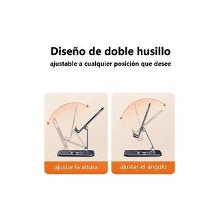 Foto 2 | Soporte para Tableta y Celular Eo Safe Imports ESI-8902 Plateada