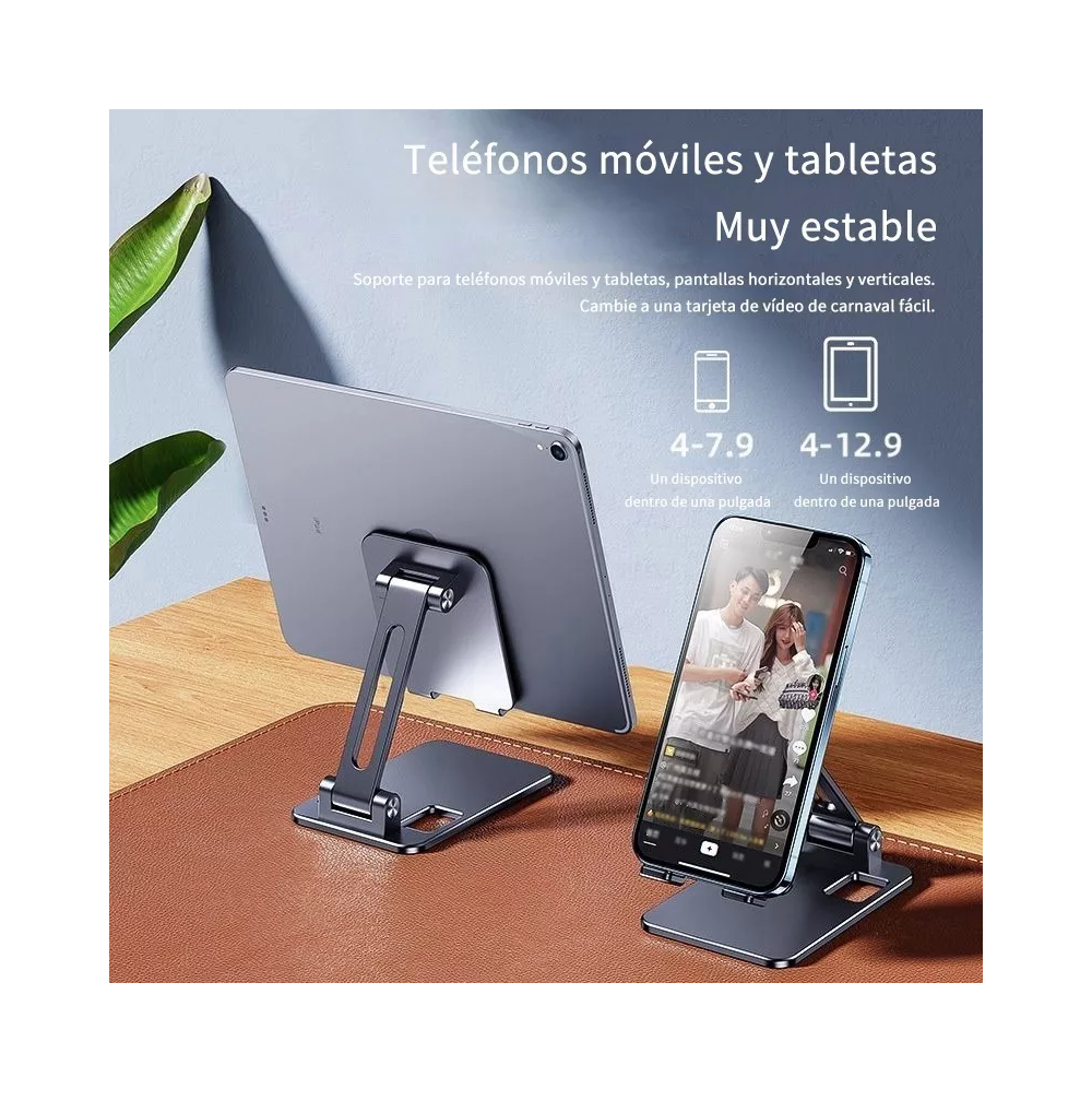 Foto 5 pulgar | Soporte para Celular Belug color Gris