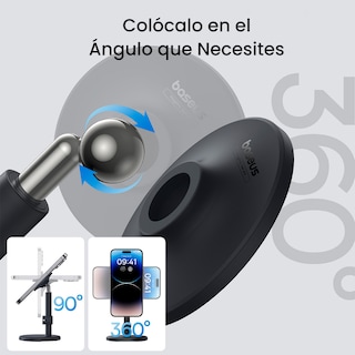Foto 3 | Soporte Magnético Baseus para Teléfono y Tablet Ajustable