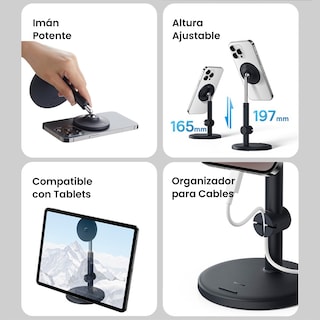 Foto 4 | Soporte Magnético Baseus para Teléfono y Tablet Ajustable
