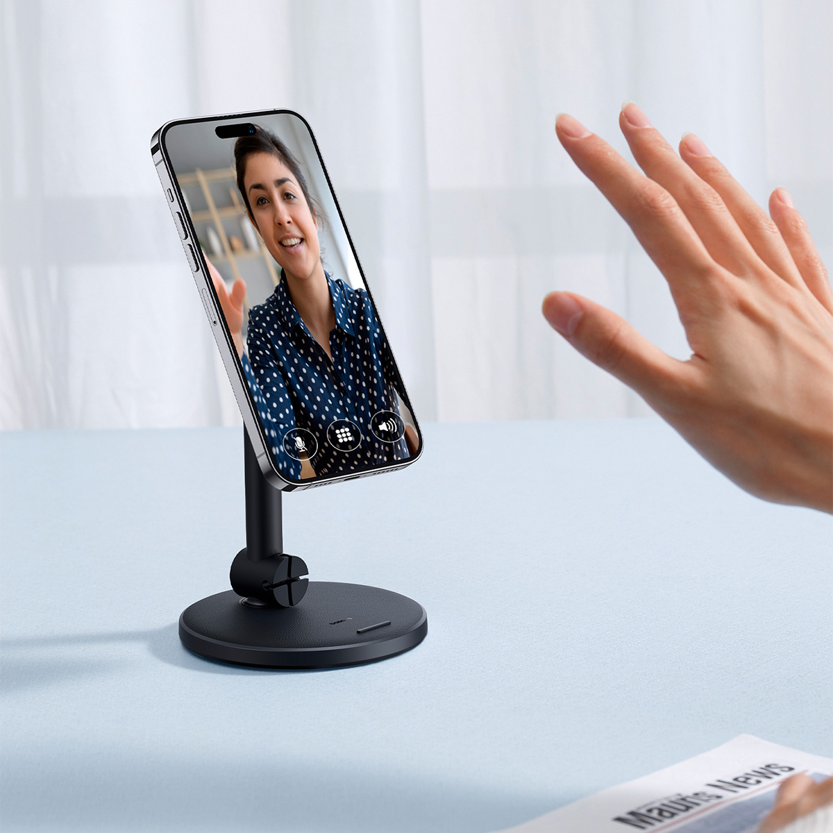 Foto 6 pulgar | Soporte Magnético Baseus para Teléfono y Tablet Ajustable