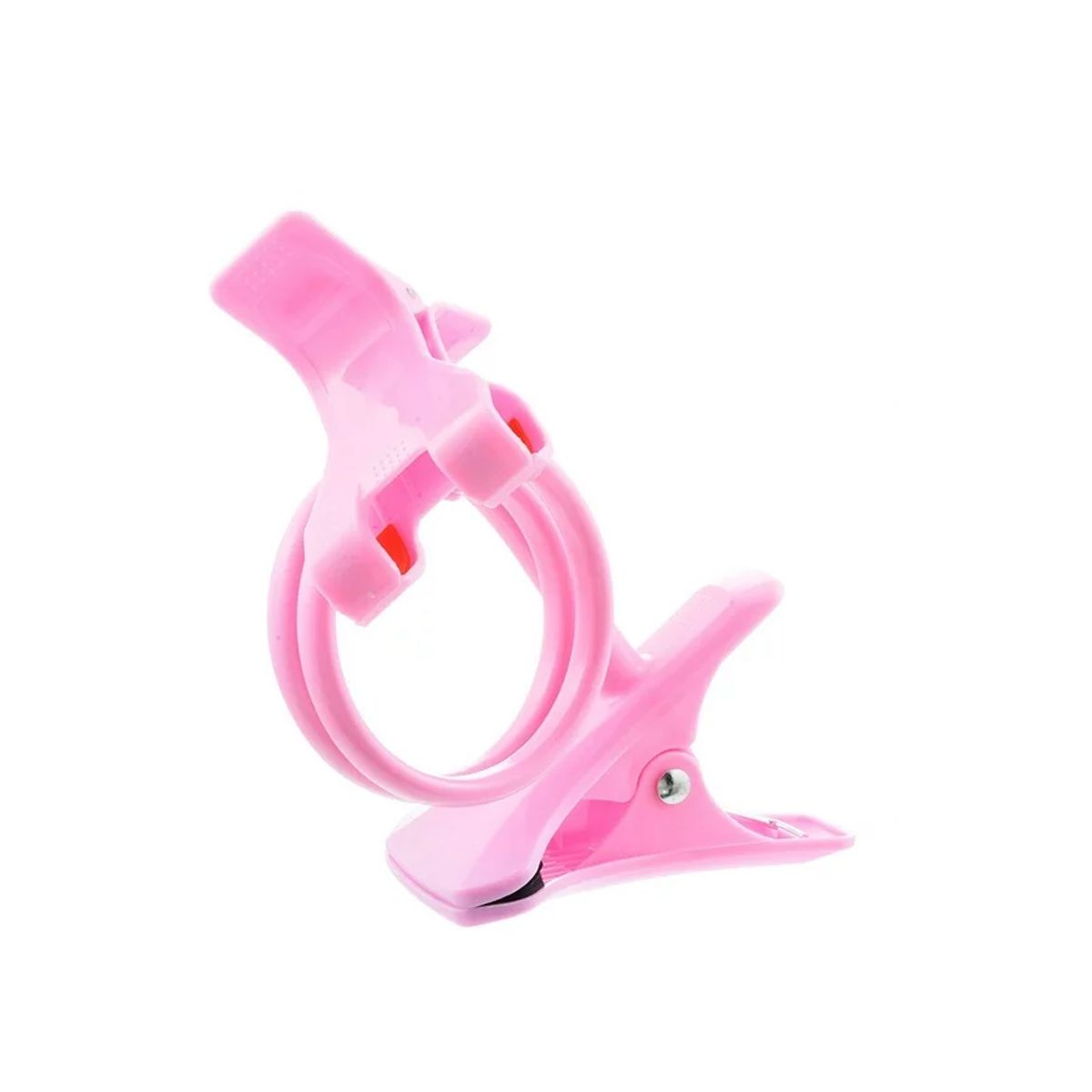 Pinza Con Soporte Flexible Para Celular Elegate Rosa