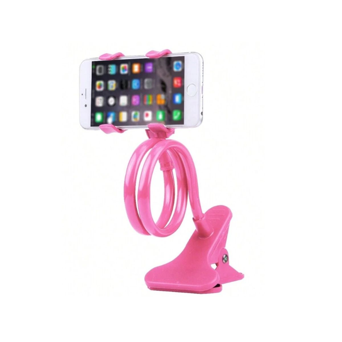 Foto 2 | Pinza Con Soporte Flexible Para Celular Elegate Rosa