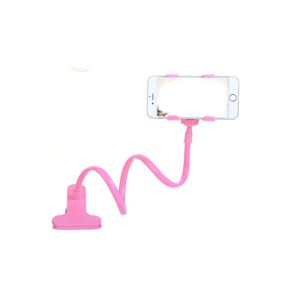 Foto 4 pulgar | Pinza Con Soporte Flexible Para Celular Elegate Rosa