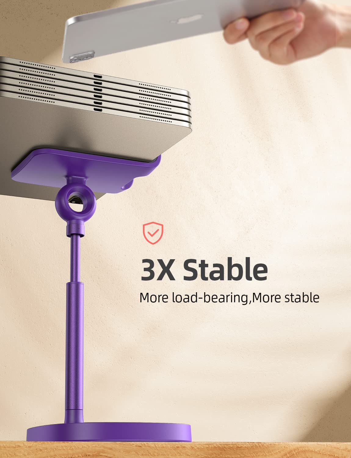 Foto 7 pulgar | Soporte Para Teléfono Celular Lisen Morado Oscuro Para Iphone 14 Y Tableta - Venta Internacional.