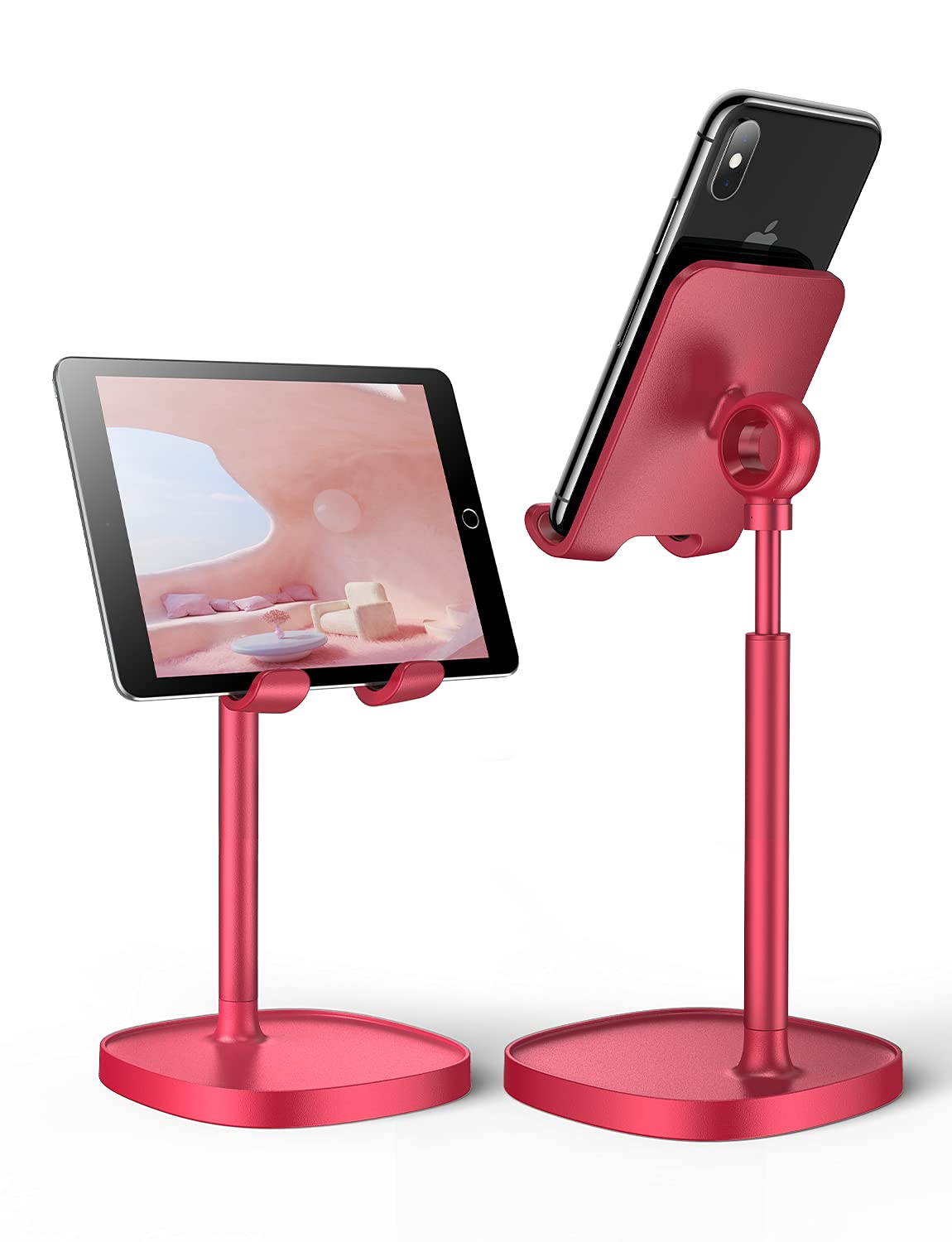 Foto 2 pulgar | Soporte Para Teléfono Celular Lisen En Ángulo Ajustable (rojo) - Venta Internacional.