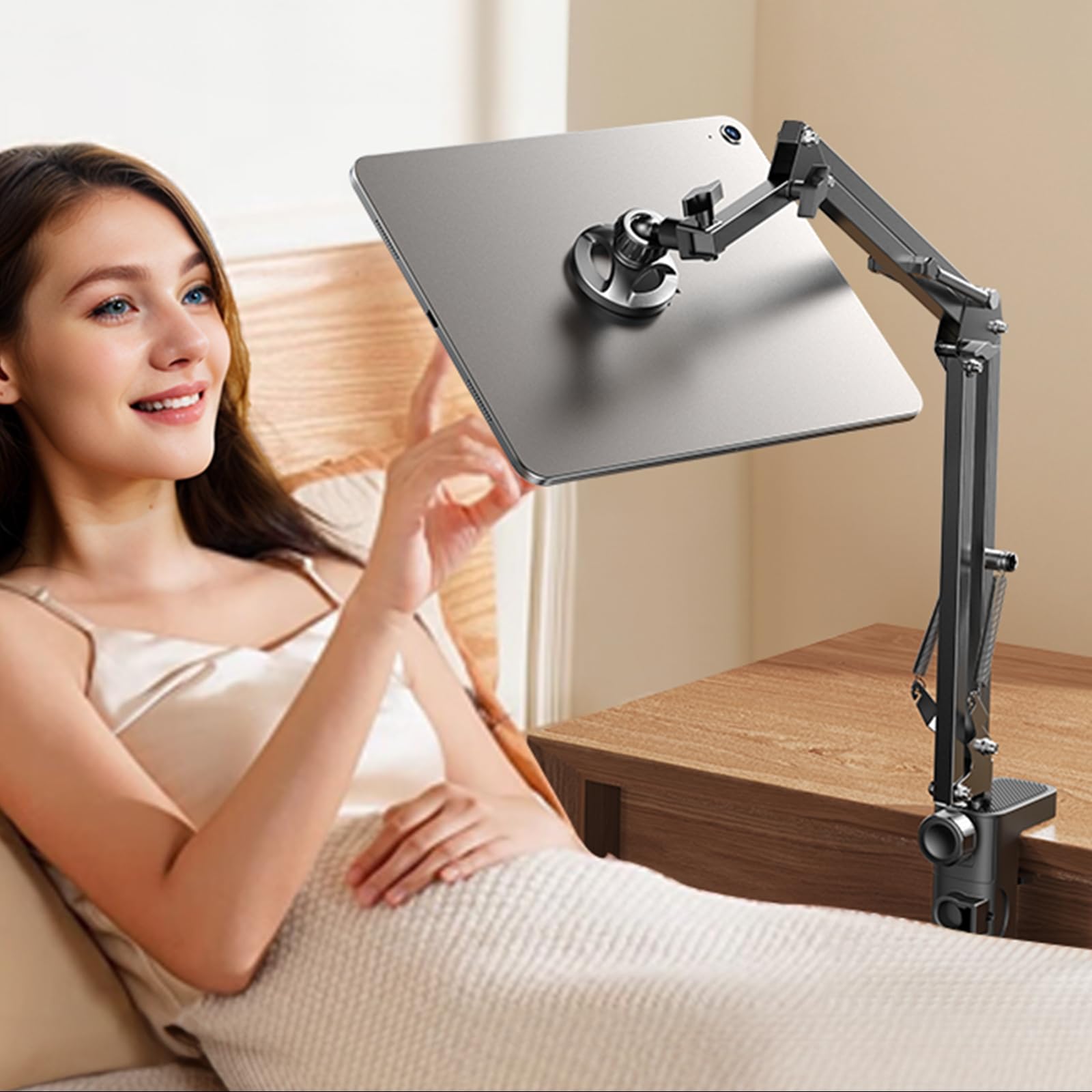 Soporte De Teléfono Lisen Gooseneck Para Cama Y Escritorio Iphone 15 Pro Max - Venta Internacional.