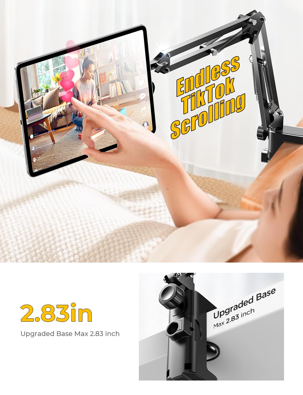 Foto 7 pulgar | Soporte De Teléfono Lisen Gooseneck Para Cama Y Escritorio Iphone 15 Pro Max - Venta Internacional.