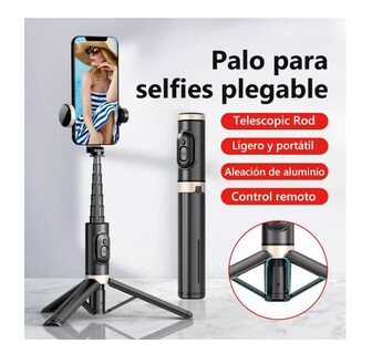 Foto 2 | Axnen Q12 Selfie Stick Con Trípode Control Remoto Bluetooth