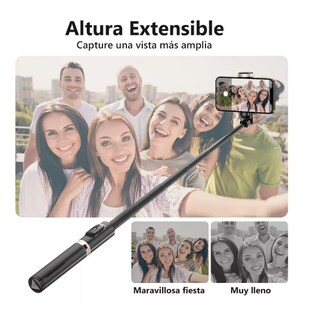 Foto 3 | Axnen Q12 Selfie Stick Con Trípode Control Remoto Bluetooth