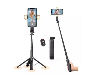 Foto 1 | Tripie Palo Selfies Stick Bluetooth Control Remoto Led 104cm