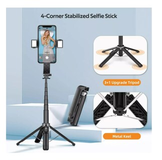 Foto 4 | Tripie Palo Selfies Stick Bluetooth Control Remoto Led 104cm