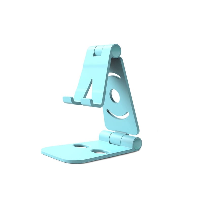 Soporte De Escritorio Para Tablet Y Teléfono Celeste Celeste, 10 Cm De Altura - Venta Internacional. $526