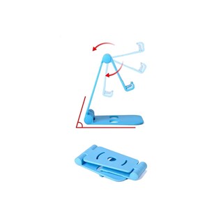 Foto 3 | Soporte De Escritorio Para Tablet Y Teléfono Celeste Celeste, 10 Cm De Altura - Venta Internacional.
