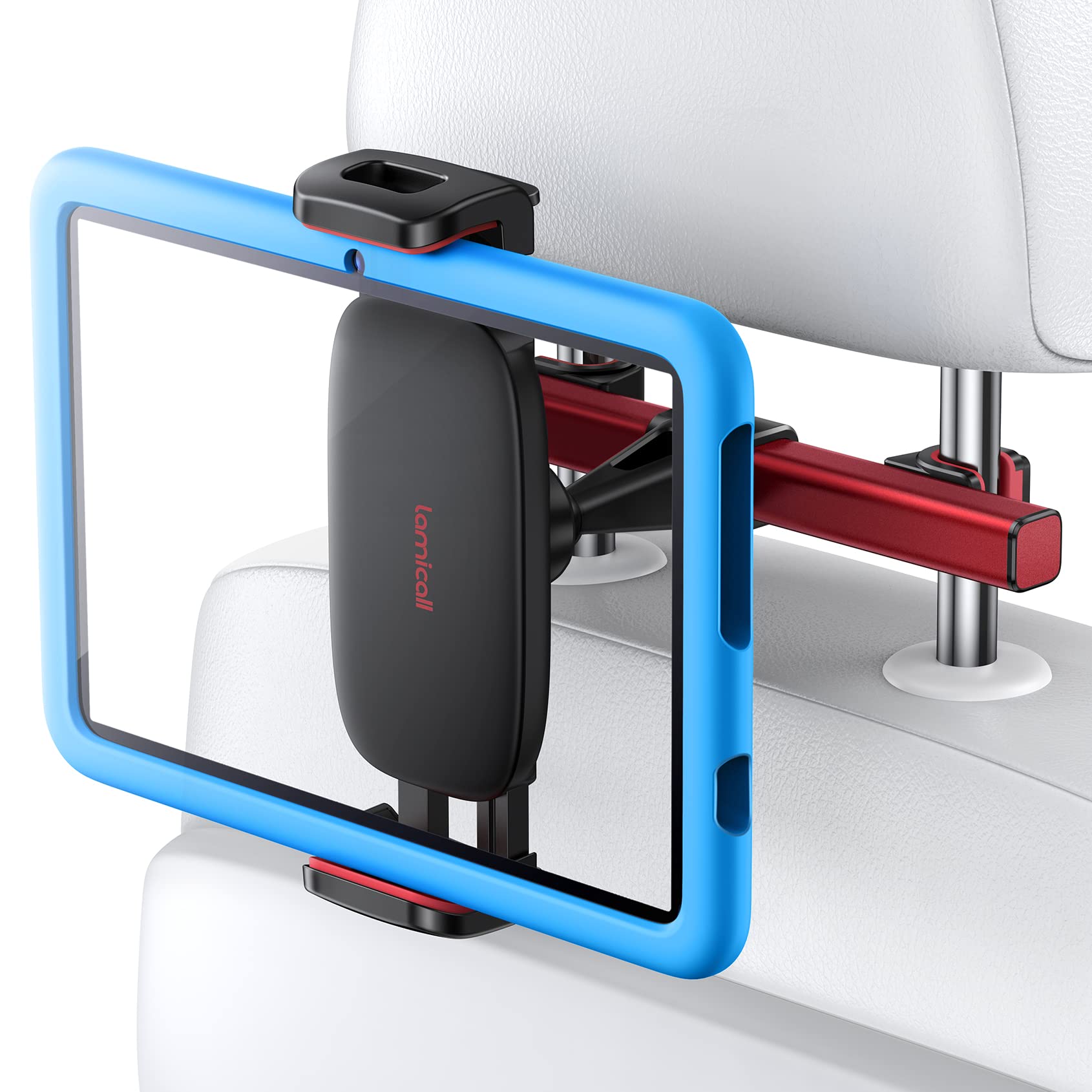 Soporte Para Tableta Lamicall Con Reposacabezas Para Coche, Color Rojo - Venta Internacional.