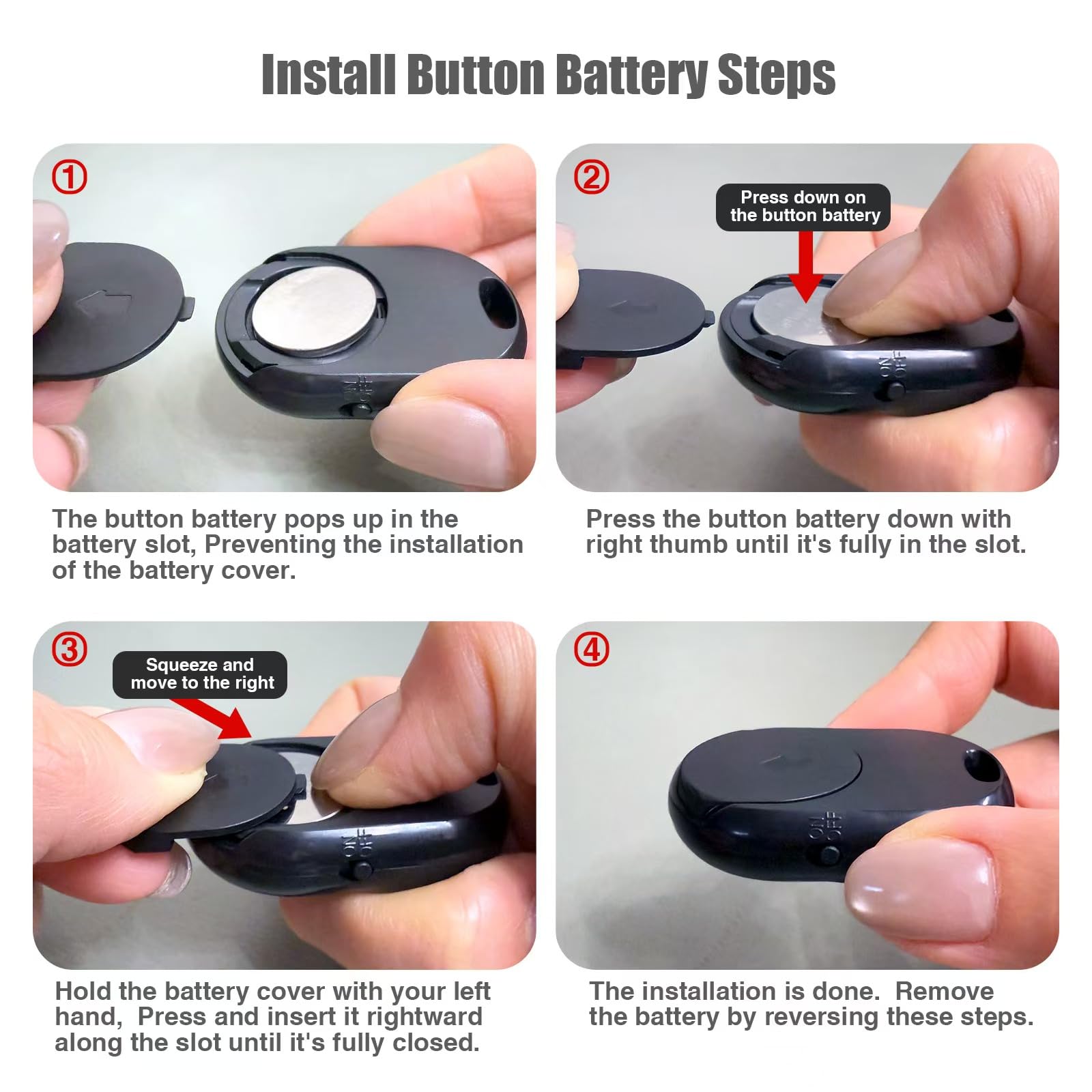 Foto 2 | Obturador Remoto Bluetooth 5.0 Ashutb Ab Shutter 3 Para Iphone Y Android - Venta Internacional.