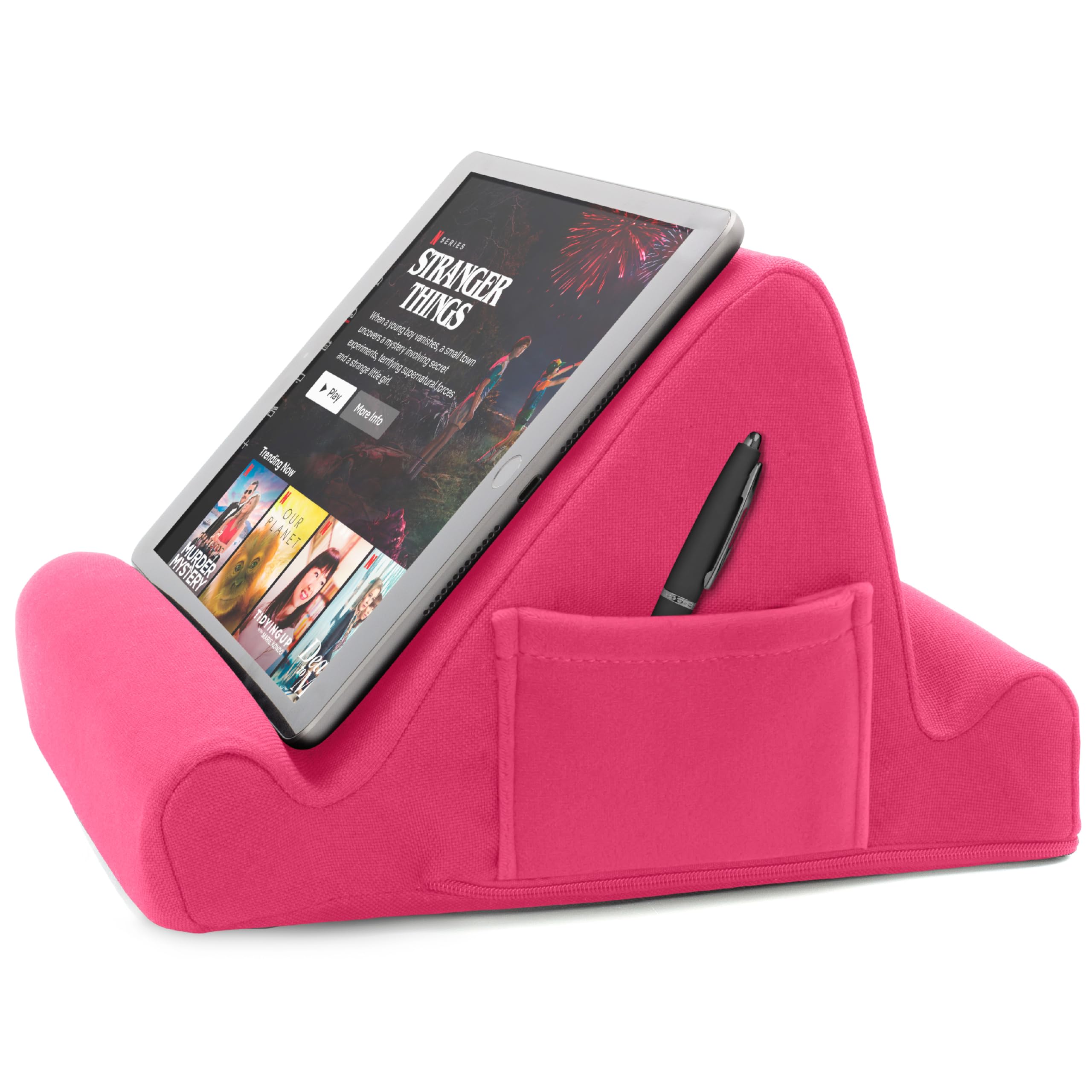 Soporte De Espuma Viscoelástica Para Tableta Portátil Brookstone Pink - Venta Internacional.