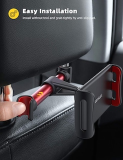 Foto 3 | Soporte Para Reposacabezas De Coche Lamicall Para Ipad, Color Rojo - Venta Internacional.