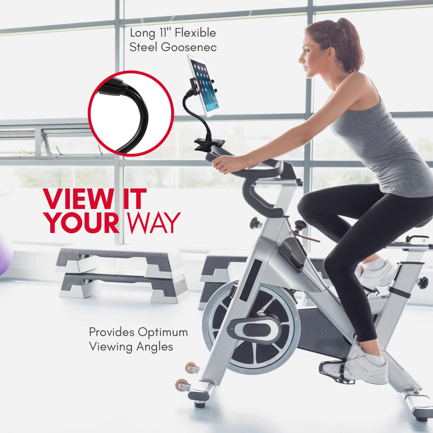 Foto 4 pulgar | Soporte con Clip para Teléfono Ajustable Macally - Venta Internacional