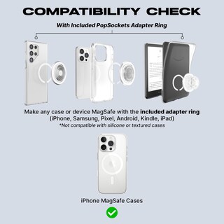 Foto 5 | Soporte Para Teléfono Popsockets Redondo Compatible Con Magsafe - Aura - Venta Internacional.
