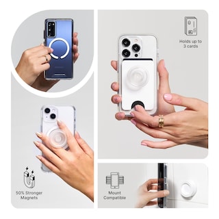 Foto 6 | Soporte Para Teléfono Popsockets Redondo Compatible Con Magsafe - Aura - Venta Internacional.