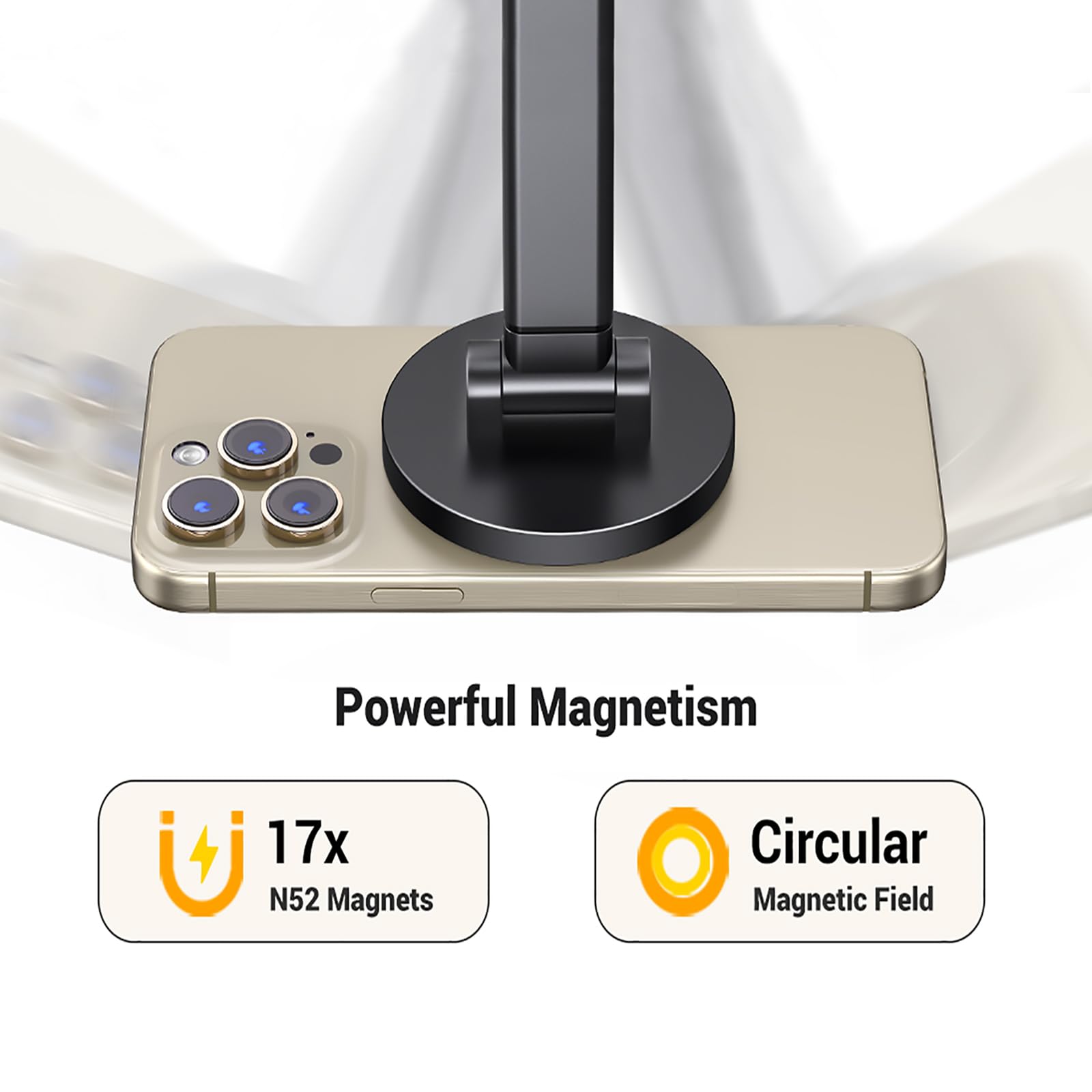 Foto 4 pulgar | Soporte Magnético Ugreen Para Iphone Magsafe Con Rotación De 360° - Venta Internacional.