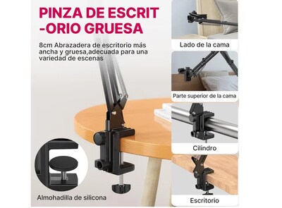 Foto 5 | Ulanzi Xtellar T2 Soporte De Tablet Ajustable Para Escritorio