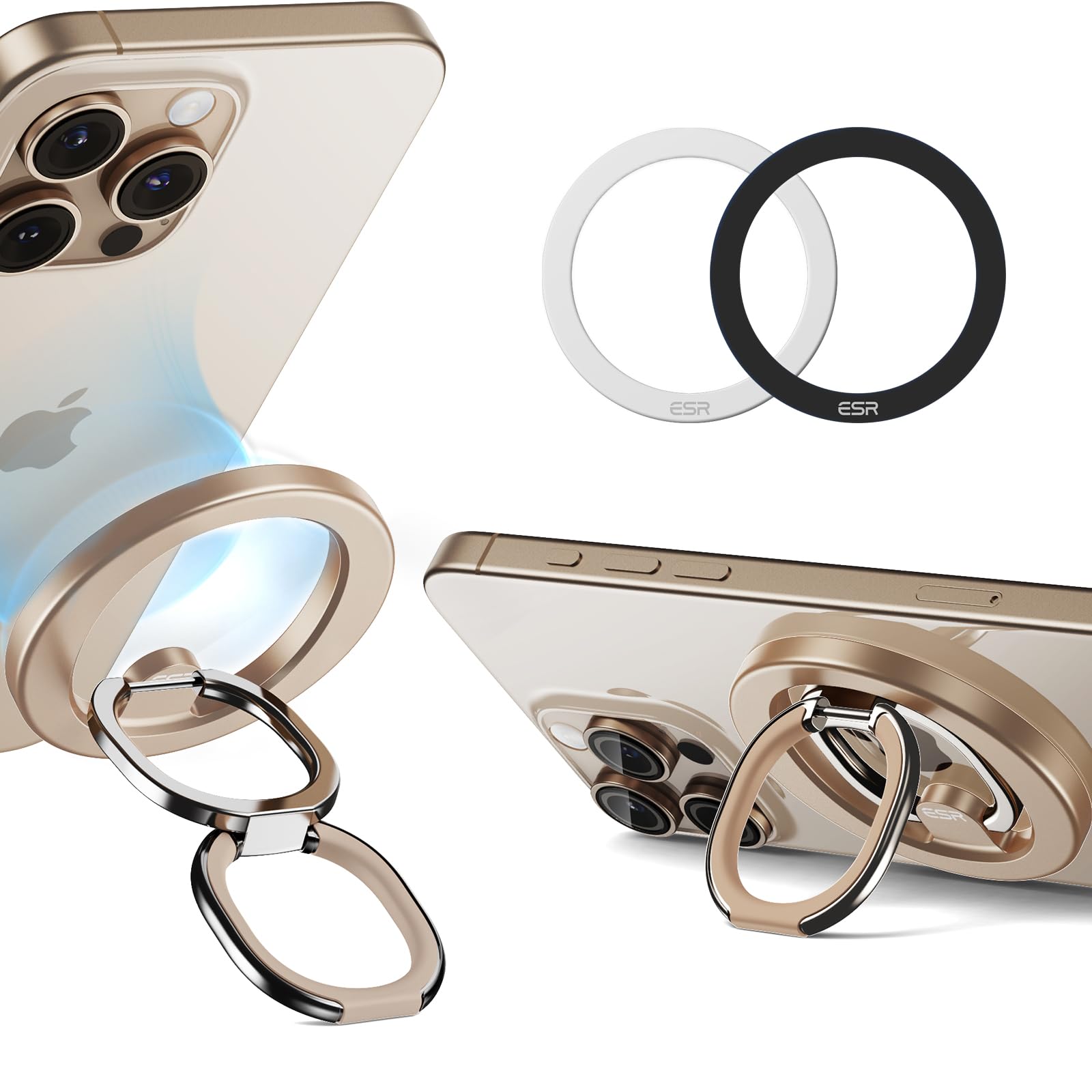Soporte De Anillo Y Empuñadura De Teléfono Esr Para Magsafe Iphone S25 - Venta Internacional. $599