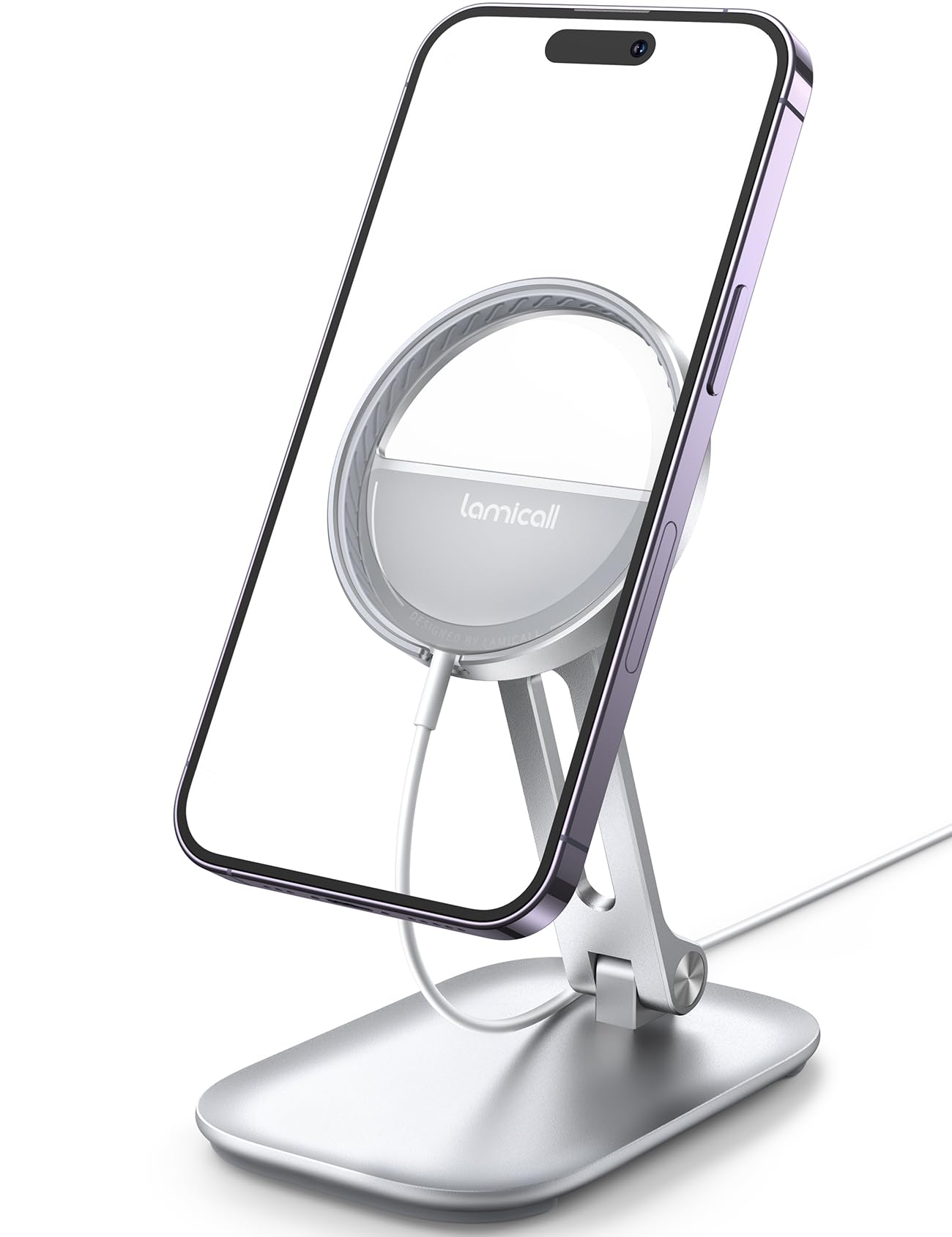 Foto 1 | Soporte De Teléfono Lamicall Para Apple Magsafe Charger [no Compatible Con 2024] - Venta Internacional.
