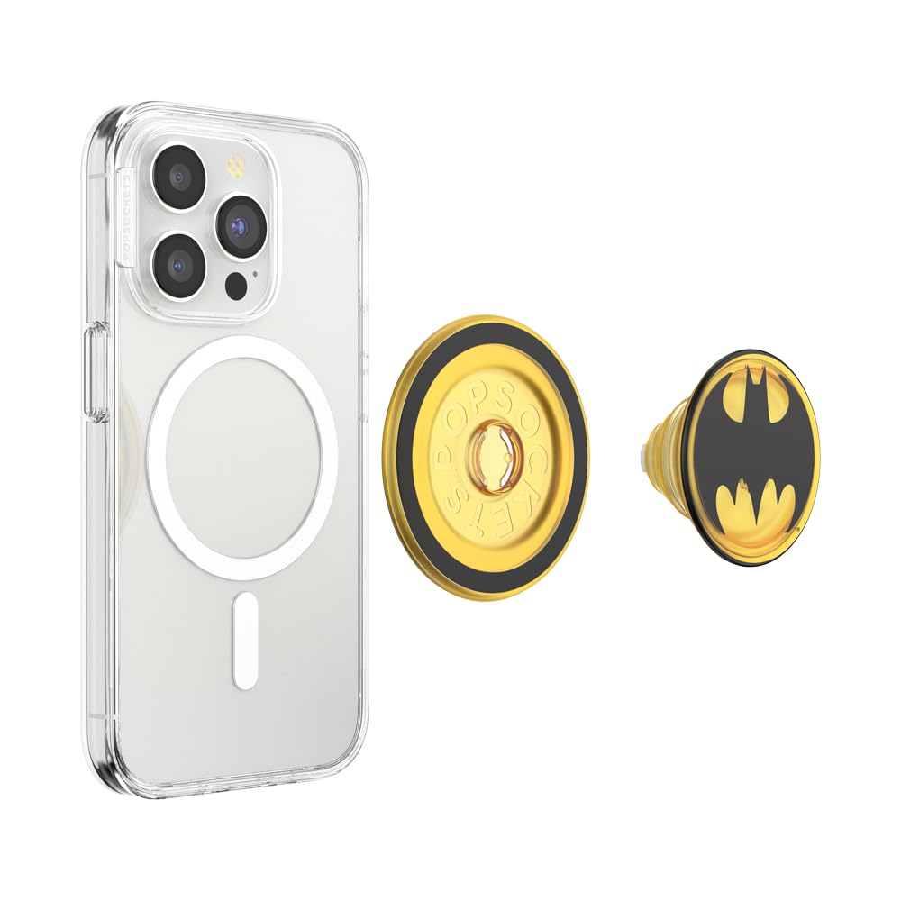 Foto 4 pulgar | Agarre Para Teléfono Popsockets, Redondo, Compatible Con Magsafe, Wb Batman - Venta Internacional.
